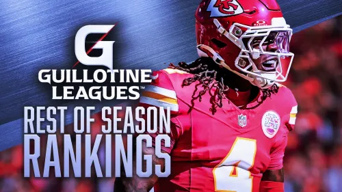Guillotine League Rankings - Official Fantasy Football Rankings
