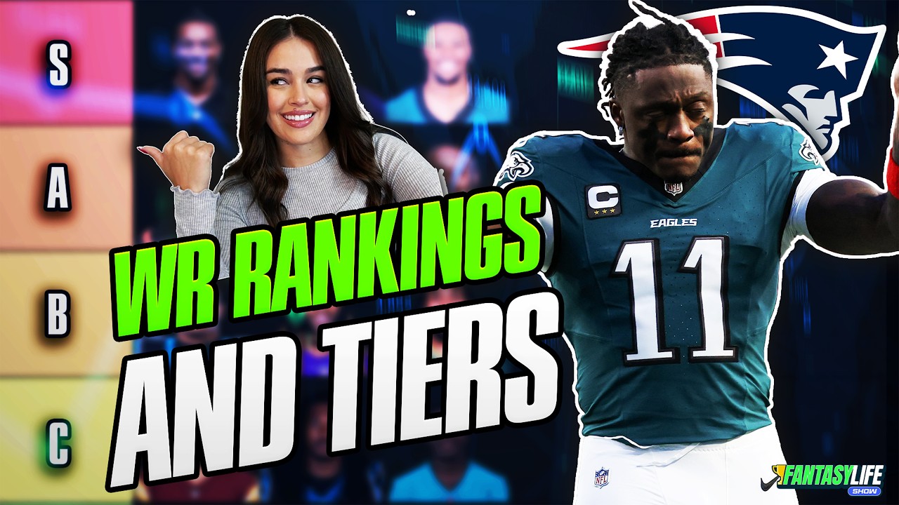 Ranking the Top 48 Wide Receivers for 2026 Fantasy Football (Tier List)